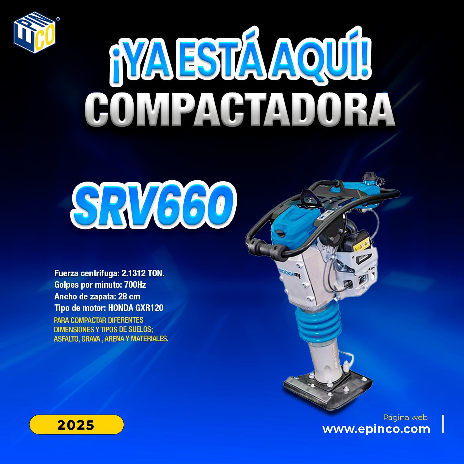  SRV-660II HD EQUIPO NUEVO 2025 